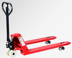 木材廠車間手動液壓搬運車的用途